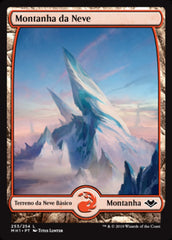 Montanha da Neve / Snow-Covered Mountain - Magic: The Gathering - MoxLand