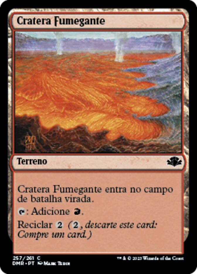 Cratera Fumegante / Smoldering Crater - Magic: The Gathering - MoxLand