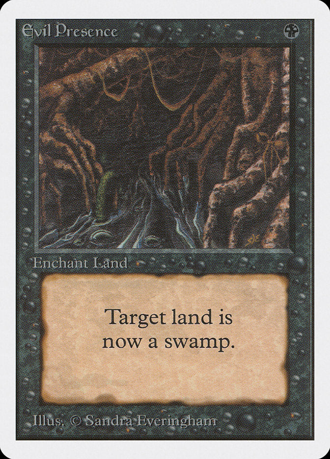 Presença Maligna / Evil Presence - Magic: The Gathering - MoxLand