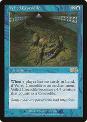 Crocodilo Velado / Veiled Crocodile - Magic: The Gathering - MoxLand