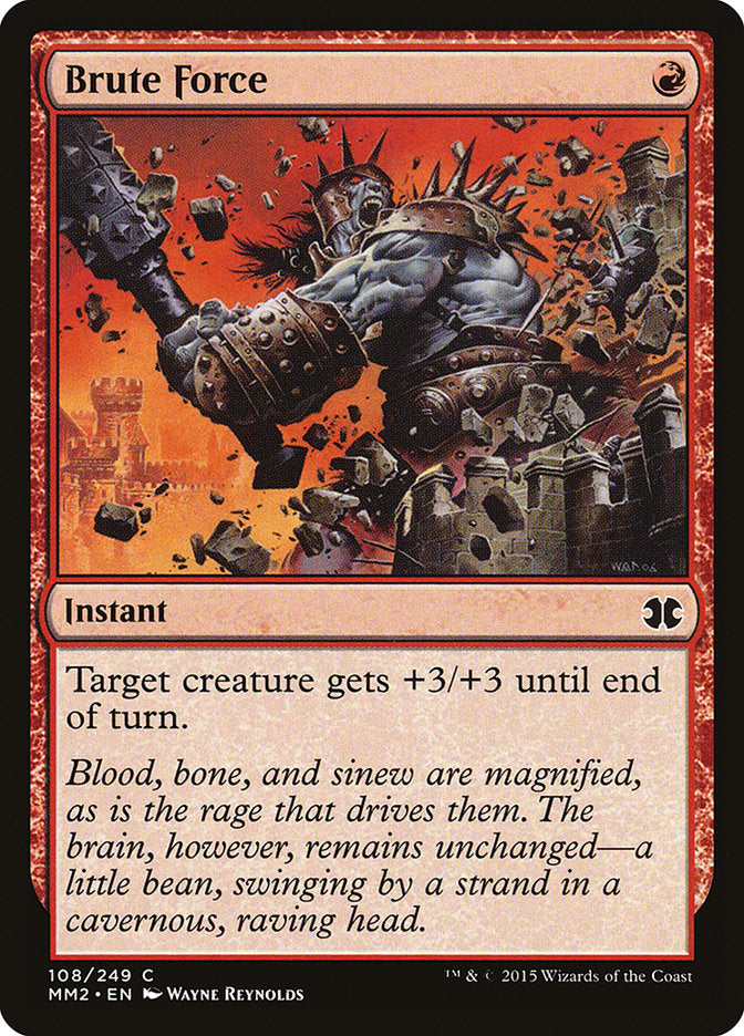 Força Bruta / Brute Force - Magic: The Gathering - MoxLand