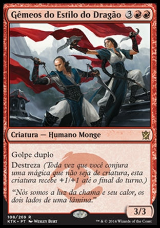 Gêmeos do Estilo do Dragão / Dragon-Style Twins - Magic: The Gathering - MoxLand