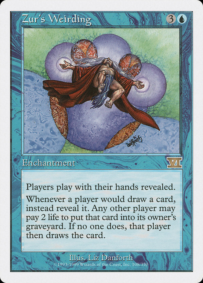 Fatalidade de Zur / Zur's Weirding - Magic: The Gathering - MoxLand
