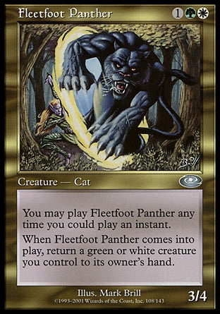 Pantera Ágil / Fleetfoot Panther - Magic: The Gathering - MoxLand