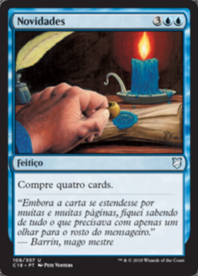 Novidades / Tidings - Magic: The Gathering - MoxLand