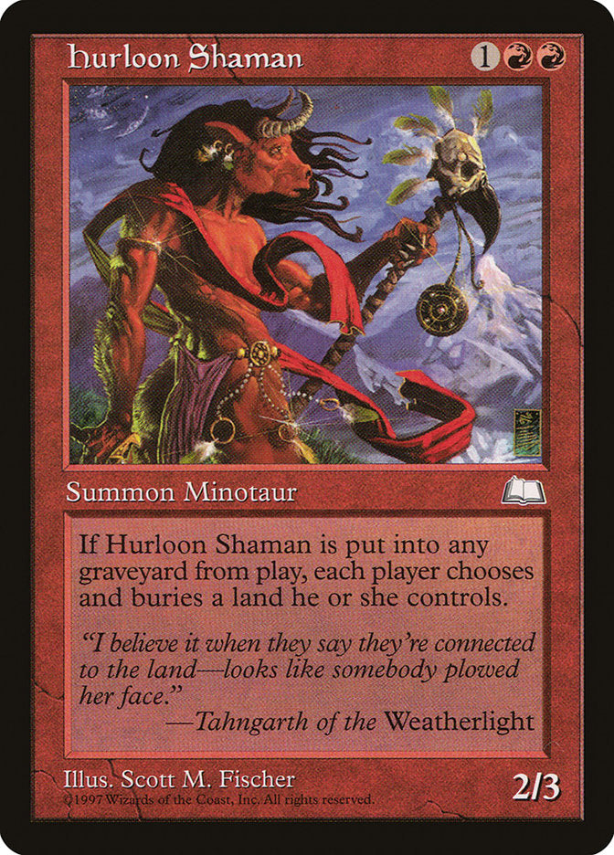 Xamã de Hurloon / Hurloon Shaman - Magic: The Gathering - MoxLand