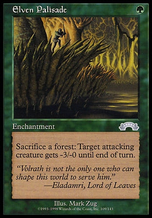 Palicada élfica / Elven Palisade - Magic: The Gathering - MoxLand