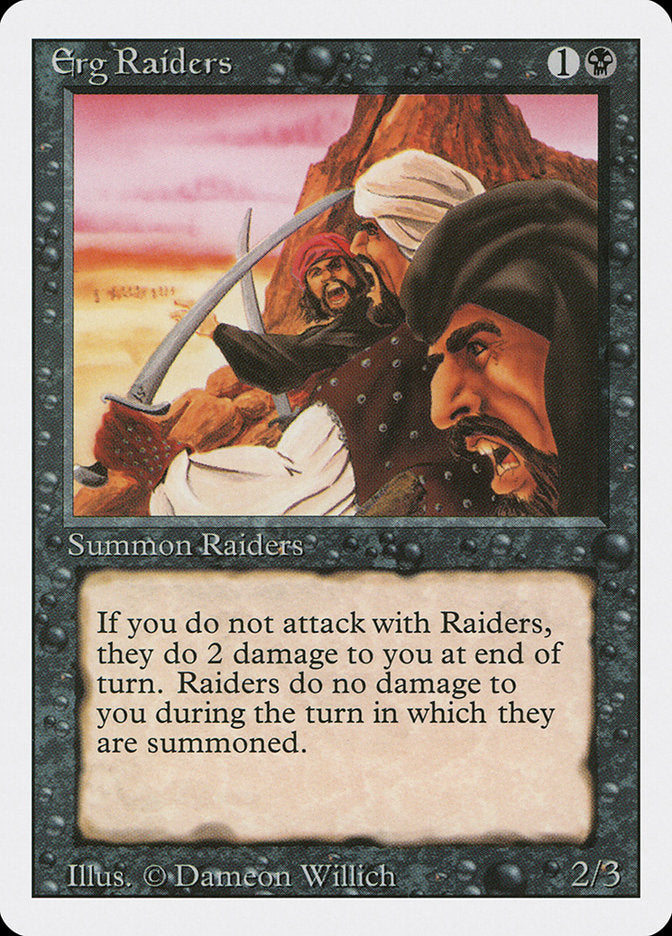 Salteadores do Deserto / Erg Raiders - Magic: The Gathering - MoxLand