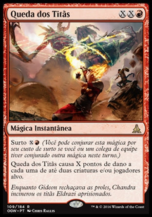 Queda dos Titãs / Fall of the Titans - Magic: The Gathering - MoxLand