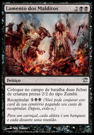 Lamento dos Malditos / Moan of the Unhallowed - Magic: The Gathering - MoxLand