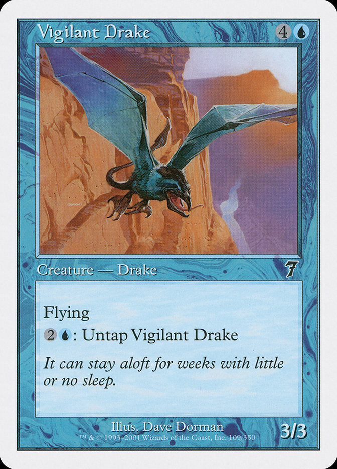 Dragonete Vigilante / Vigilant Drake - Magic: The Gathering - MoxLand