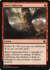 Explodir em Raios / Burst Lightning - Magic: The Gathering - MoxLand