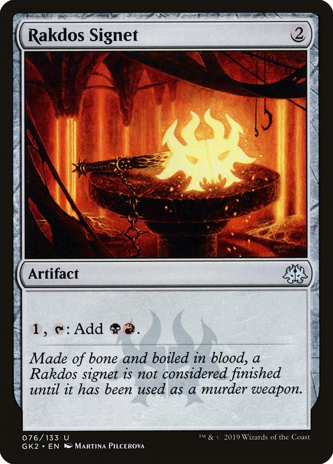 Sinete Rakdos / Rakdos Signet - Magic: The Gathering - MoxLand