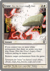 Erase (Not the Urza's Legacy One) - Magic: The Gathering - MoxLand