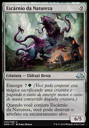 Escárnio da Natureza / Mockery of Nature - Magic: The Gathering - MoxLand