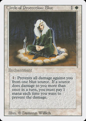 Círculo de Proteção: Azul / Circle of Protection: Blue - Magic: The Gathering - MoxLand