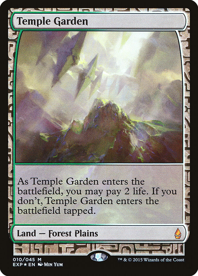 Jardim do Templo / Temple Garden - Magic: The Gathering - MoxLand