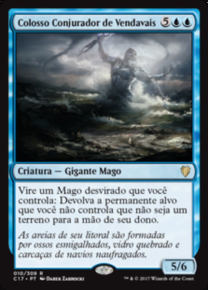 Colosso Conjurador de Vendavais / Galecaster Colossus - Magic: The Gathering - MoxLand