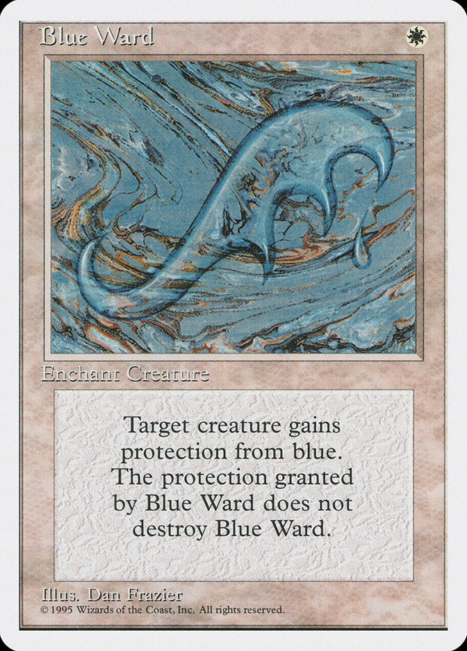 Defesa Azul / Blue Ward - Magic: The Gathering - MoxLand