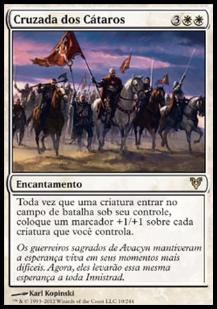 Cruzada dos Cátaros / Cathars' Crusade - Magic: The Gathering - MoxLand