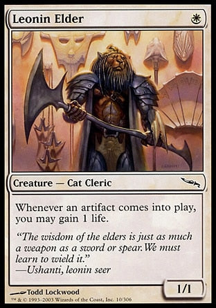 Ancião Leonino / Leonin Elder - Magic: The Gathering - MoxLand