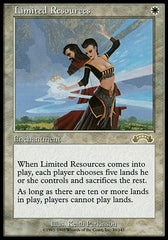 Recursos Limitados / Limited Resources - Magic: The Gathering - MoxLand