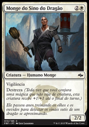 Monge do Sino do Dragão / Dragon Bell Monk - Magic: The Gathering - MoxLand