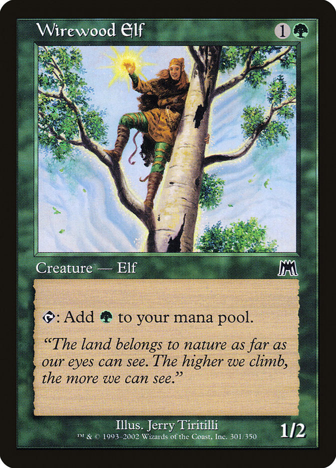 Elfo de Wirewood / Wirewood Elf - Magic: The Gathering - MoxLand