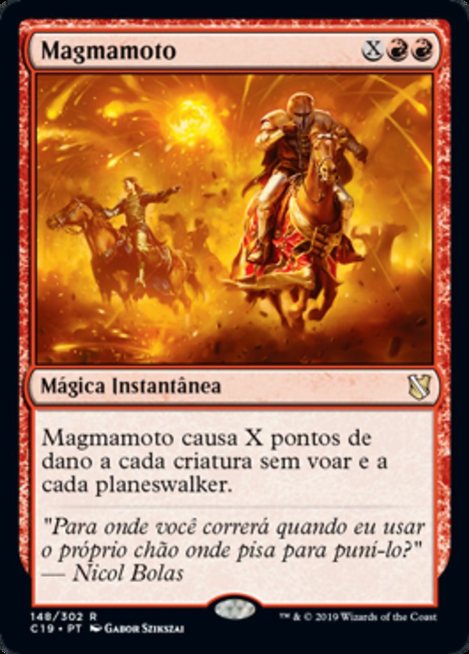 Magmamoto / Magmaquake - Magic: The Gathering - MoxLand