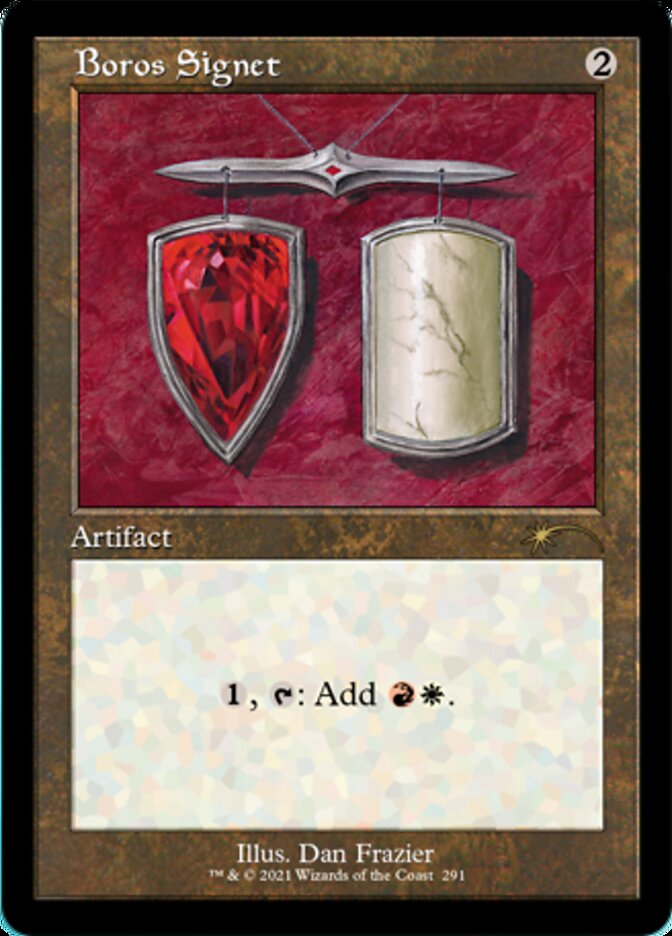 Sinete Boros / Boros Signet - Magic: The Gathering - MoxLand