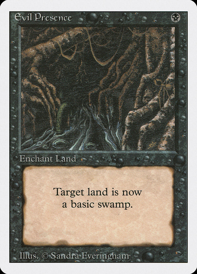 Presença Maligna / Evil Presence - Magic: The Gathering - MoxLand