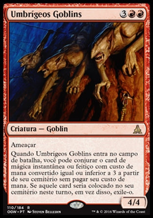 Umbrígeos Goblins / Goblin Dark-Dwellers - Magic: The Gathering - MoxLand
