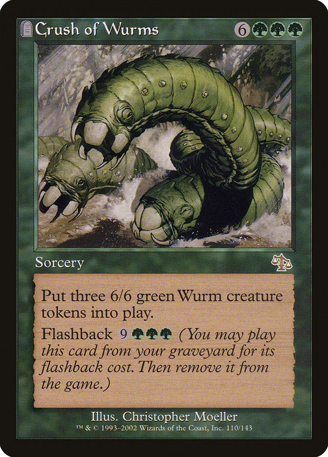 Aglomerado de Vormes / Crush of Wurms - Magic: The Gathering - MoxLand