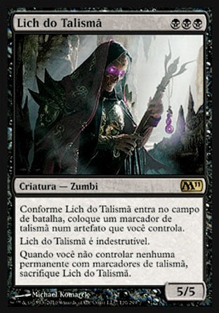 Lich do Talismã / Phylactery Lich - Magic: The Gathering - MoxLand