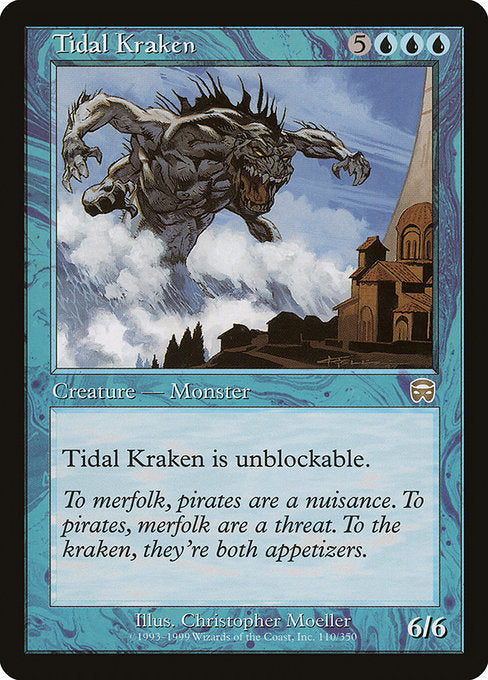 Kraken das Marés / Tidal Kraken - Magic: The Gathering - MoxLand