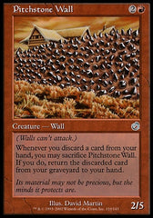 Barreira de Retinita / Pitchstone Wall - Magic: The Gathering - MoxLand