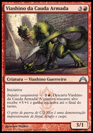 Viashino da Cauda Armada / Viashino Shanktail - Magic: The Gathering - MoxLand