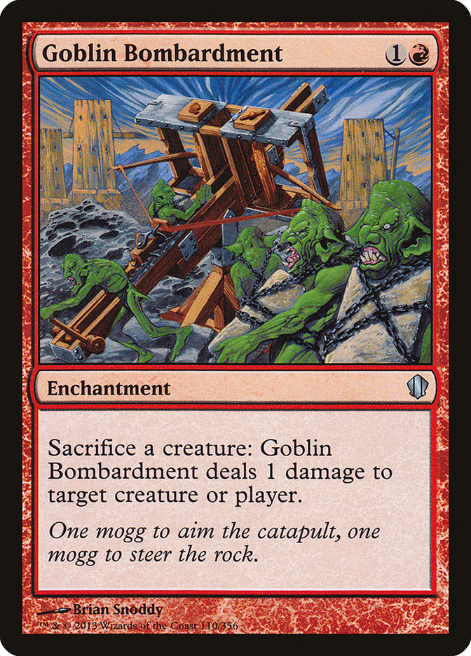 Bombardeio Goblin / Goblin Bombardment - Magic: The Gathering - MoxLand