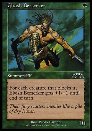 Elfo Enfurecido / Elvish Berserker - Magic: The Gathering - MoxLand