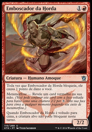 Emboscador da Horda / Horde Ambusher - Magic: The Gathering - MoxLand