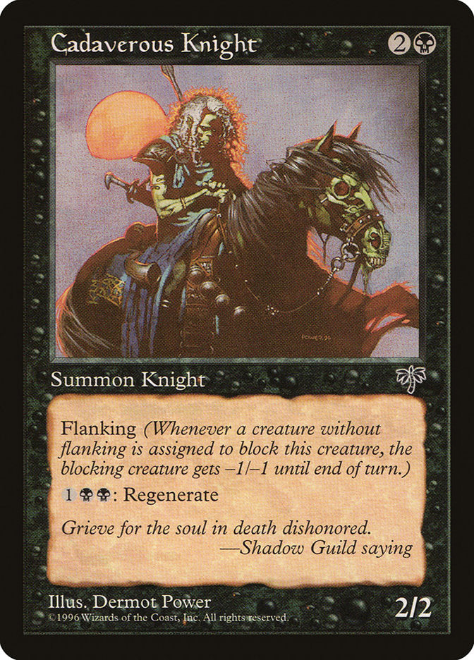 Cavaleiro Cadavérico / Cadaverous Knight - Magic: The Gathering - MoxLand