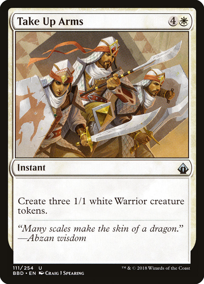 Pegar em Armas / Take Up Arms - Magic: The Gathering - MoxLand