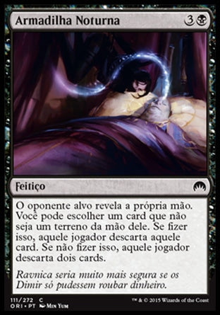 Armadilha Noturna / Nightsnare - Magic: The Gathering - MoxLand