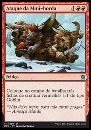 Ataque da Mini-horda / Hordeling Outburst - Magic: The Gathering - MoxLand