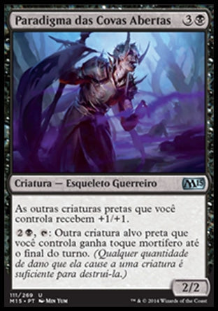 Paradigma das Covas Abertas / Paragon of Open Graves - Magic: The Gathering - MoxLand