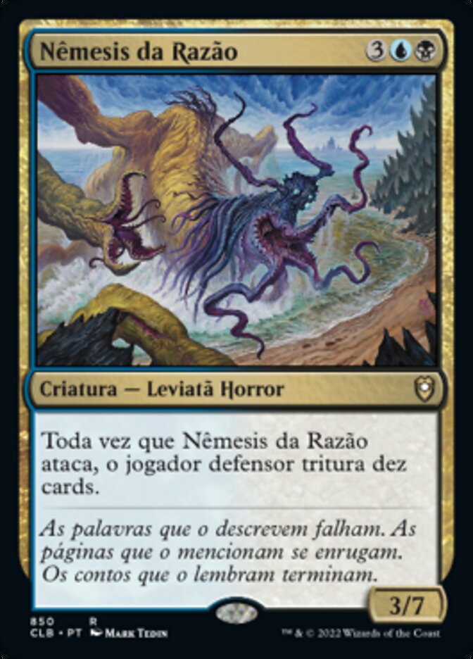 Nêmesis da Razão / Nemesis of Reason - Magic: The Gathering - MoxLand