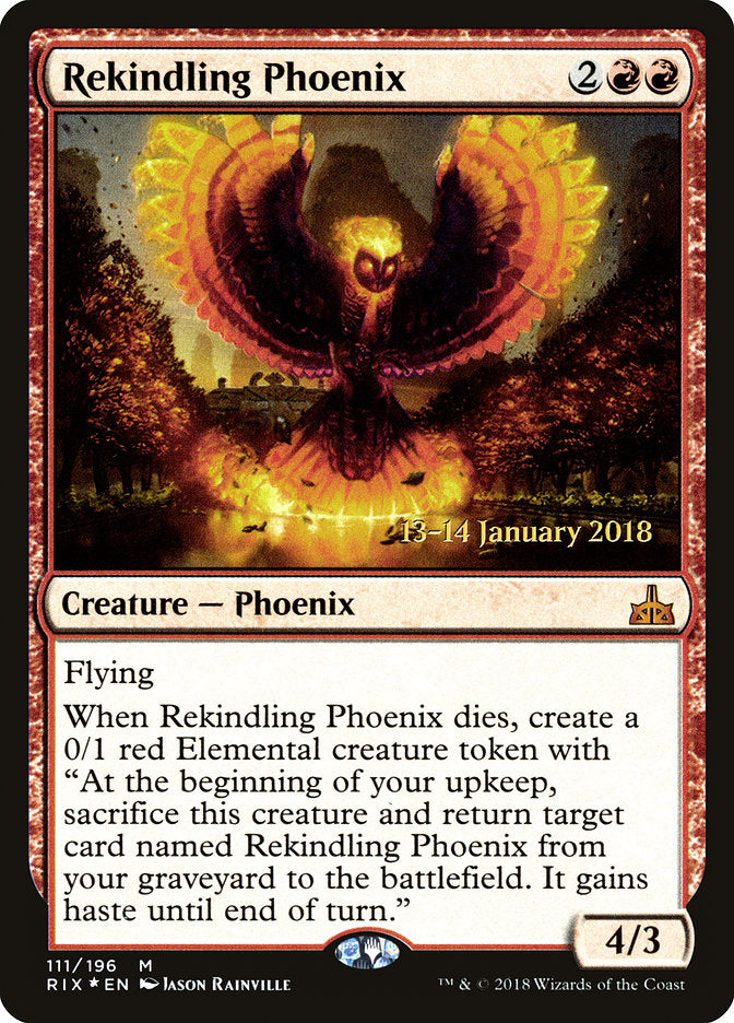 Fênix Reavivante / Rekindling Phoenix - Magic: The Gathering - MoxLand