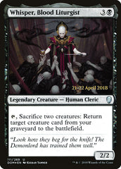 Sussurro, Liturgista do Sangue / Whisper, Blood Liturgist - Magic: The Gathering - MoxLand