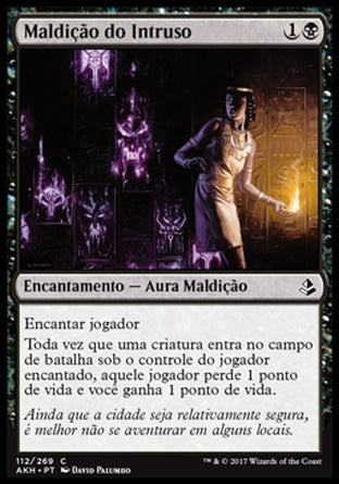 Maldição do Intruso / Trespasser's Curse - Magic: The Gathering - MoxLand