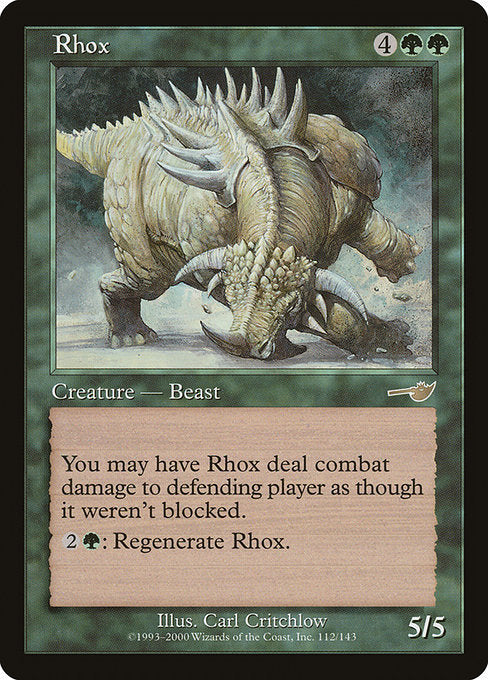 Rhox - Magic: The Gathering - MoxLand